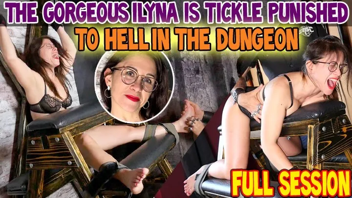 Tickle Frenchtickling  Store - THE GORGEOUS ILYNA IS TICKLE PUNISHED TO HELL IN THE DUNGEON : FULL SESSION - FULL HD MP4