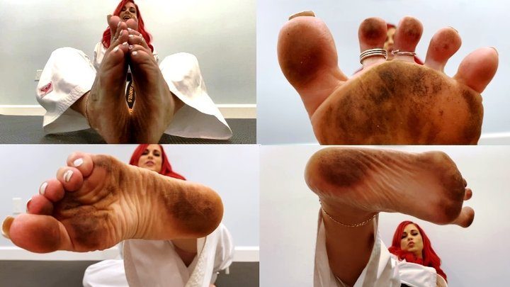 Foot Mode Mixed Fights - Karate Foot Job: Victorious Milking