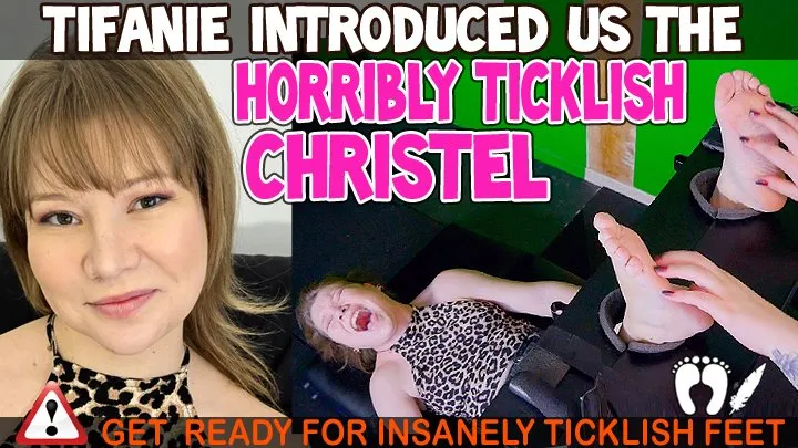 Tickle Frenchtickling  Store - TIFANIE INTRODUCED US THE HORRIBLY TICKLISH CHRISTEL - FULL HD MP4