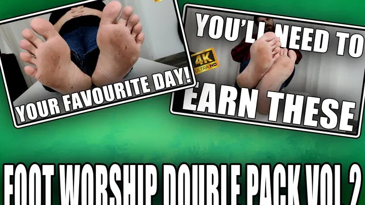 Kingdom Pictures - Foot Fetish Double Pack Vol 2 - 4k UHD 2160p - KingMarti