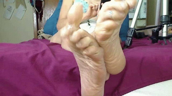 Long Toe Sally - Bedazzled Toes Part 5