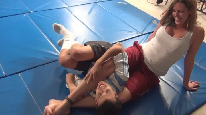 Grappling Girls In Action - GGBasketballvsSoccer