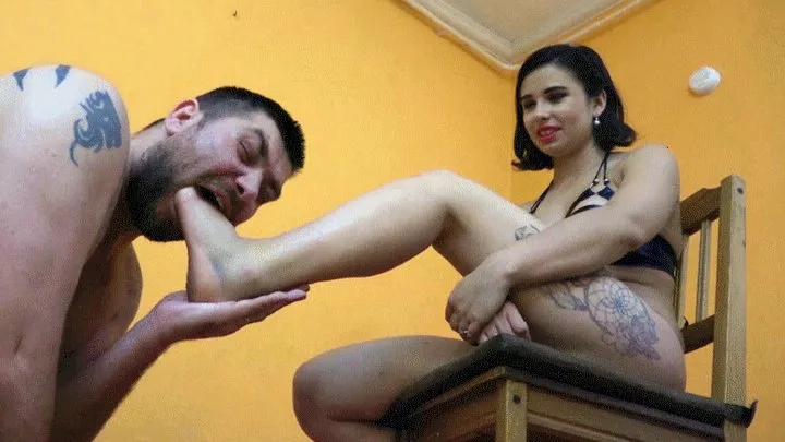Magyar Mistress Mira - BROKEN CAPTIVE - MERCILESS PUNISHMENT ON MY DUNGEON - DEEP FOOT GAGGING HUMILIATION