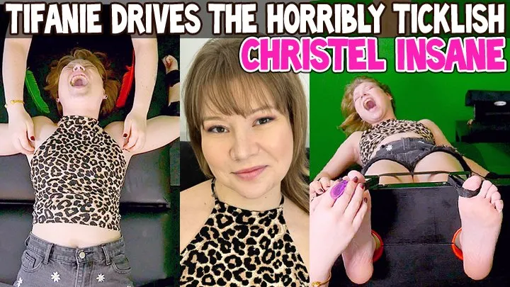 Tickle Frenchtickling  Store - TIFANIE DRIVES THE HORRIBLY TICKLISH CHRISTEL INSANE - FULL HD MP4