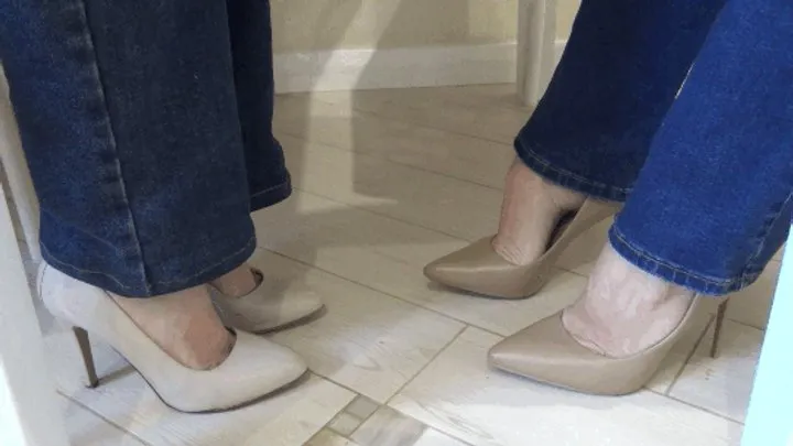 Not An Angel - women swap shoes with each other 6nFpl