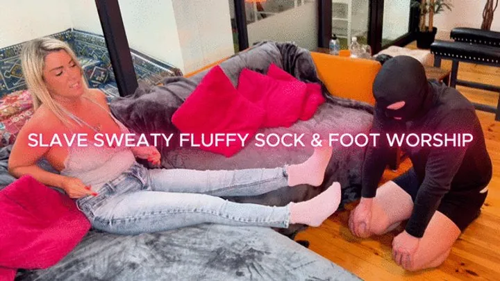 Miss Amy Samuels - Slave Fluffy Sweaty Sock & Foot Worship