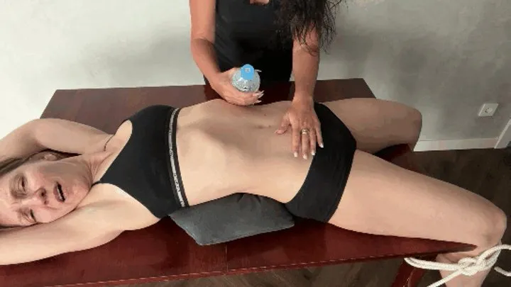Not An Angel - M Assisted masturbation with stretched body and HOM 4B