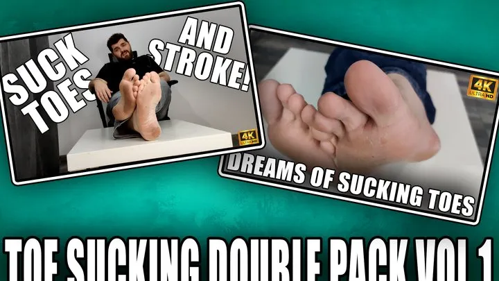 Kingdom Pictures - Toe Sucking Double Pack Vol 1 - 4k UHD 2160p - KingMarti - MOV
