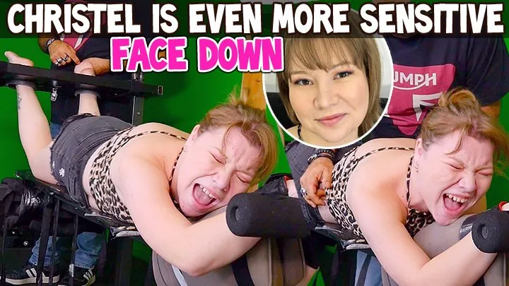 Tickle Frenchtickling  Store - CHRISTEL IS EVEN MORE SENSITIVE FACE DOWN - HD WMV