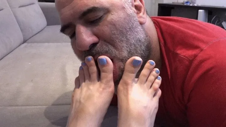 Natural Born Dommes Megastore - KARMA MOON (DARIA) - Demanding Amazon - Suck Hard My Long Toes - INTENSE Toe Worship