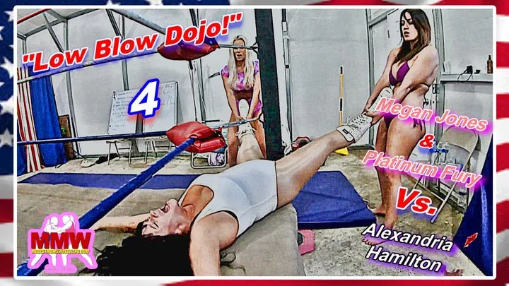Modest Moms Wrestling - 'Low Blow Dojo! 4 WMV