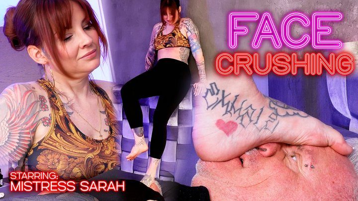Femdomsquad Video Store - Mistress Sarah: Full Weight Face Crushing – No Breathing Allowed - 4K UHD MP4