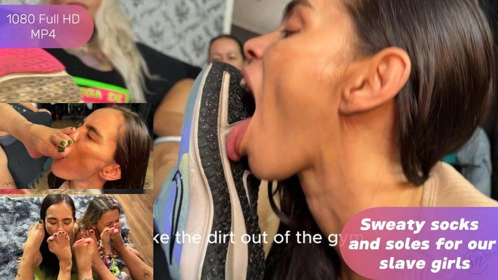 Lady Syl Nifty - Two lazy MILF slave girls are going to have to smell our sweaty feet a lot. 1080 FHD