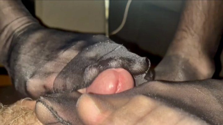 Gay Male Soxjob Heaven - DOUBLE ULTRA SHEERS LOAD