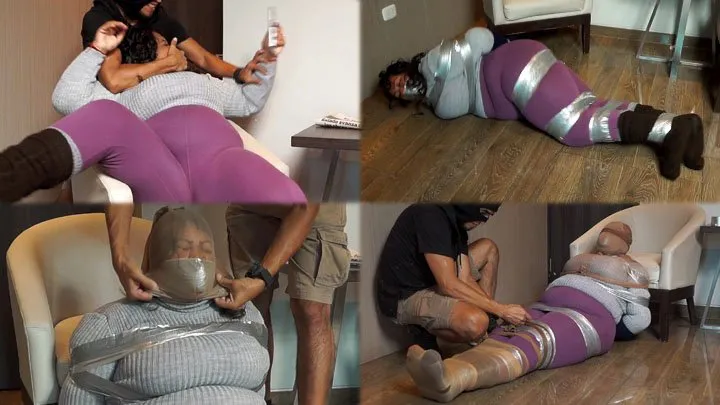 Divarope Latinas In Fetish Bondage - Desperate, tight, taped and hooded experience to Lorena