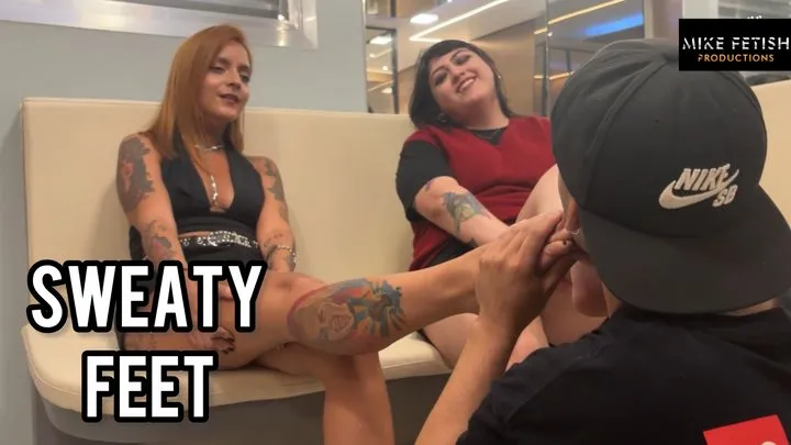 Mike Fetish - Double Pair Of Red Hot Sweaty Feet Get Total Devotion