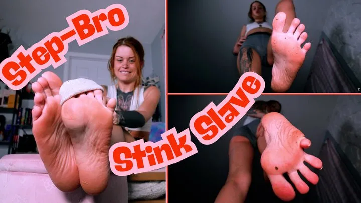 Jreed Fetish - Step Bro Stink Slave POV - Foot Smelling Toejam Eating Trampling CBT POV - Jasper Reed (CUSTOM)