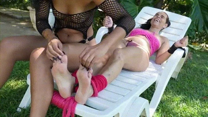 Brazilian Tickling Site - Naty And Marcia - MARCIA TICKLED - HD VERSION