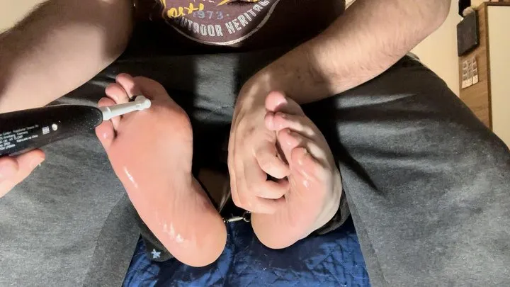 Atg - Foot Tickling on Argentine Girlfriend – Shoe Removal, Oil & Electric Brush – Part 3 | 4K HDR 60FPS