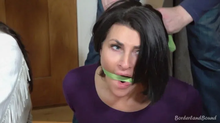 Borderland Bound - Sarah, Brook & Charlie in: Tight Gag Mumbling Snoops Wonder-Mumble About This Latest Predicament & We Can Only Guess What This Might MEAN!