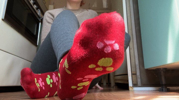 Kathrynnegoddessfeet - Smelly socks remove