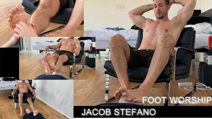 Czechmalefoot Video Store - Jacob Stefano turns James into his ultimate human rug for some intense foot worship