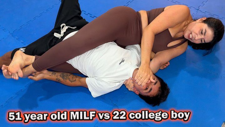 Kink Sports - 51 Year Old MILF vs 22 Year Old College Boy Kink Sports - 51 Year Old MILF vs 22 Year Old College Boy