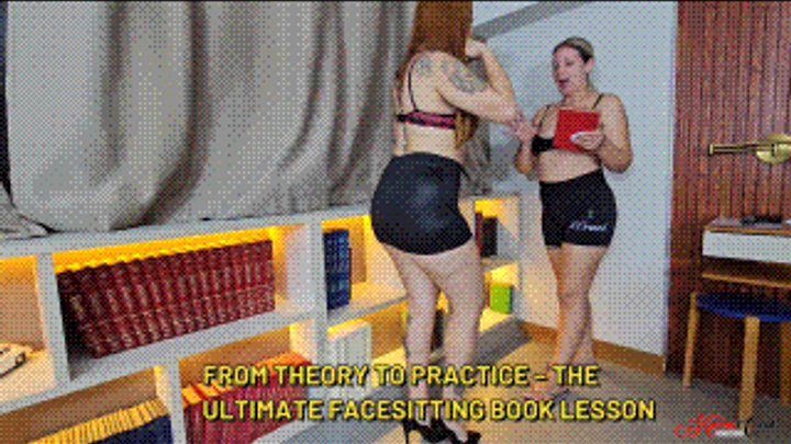 Karina Cruel Facesitting - FROM THEORY TO PRACTICE – THE ULTIMATE FACESITTING BOOK LESSON - BY ARIEL - FULL VERSION - NEW MAY 2026