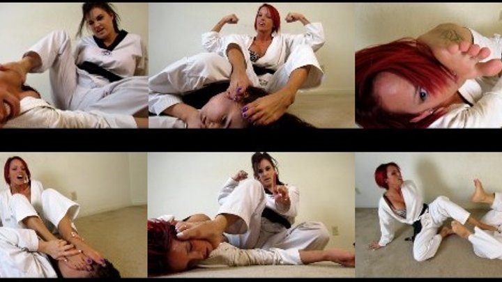 Foot Mode Girl Fights - Karate Feet Fight: ReMastered