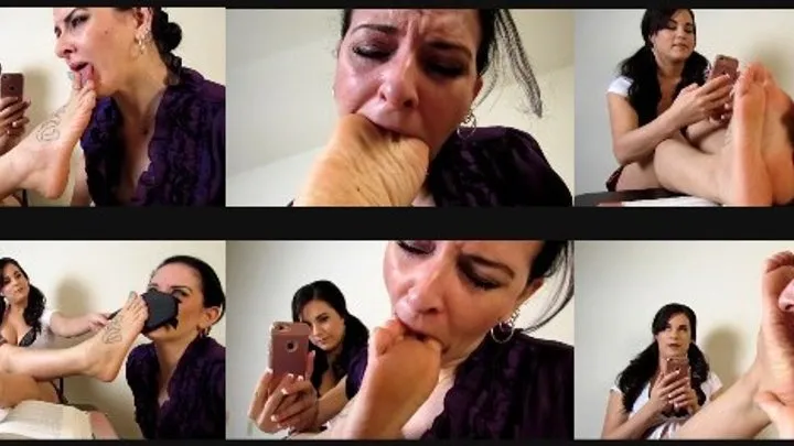 Foot Mode Girl Girl Foot Worship - I'll Tell My Step-Daddy:Remastered