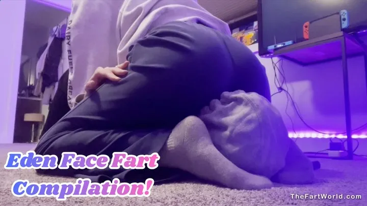 The Fart World - Eden Face Fart Compilation! Luckiest Guy Ever!