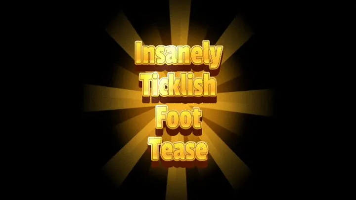 B C Tickle And Fetish - Insanely Ticklish Foot Tease (Small)