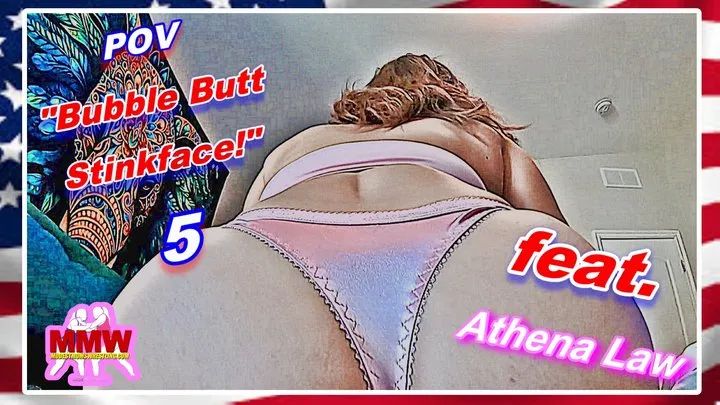 Modest Moms Wrestling - POV - Bubble Butt Stinkface! 5 WMV