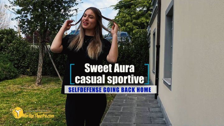 Martial Fetish - Sweet Aura casual sportive selfdefense goign back home