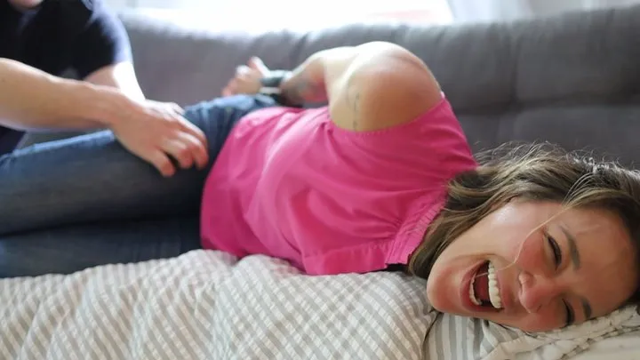 Zen Tickling - Roxy's Intense Hogtie Foot Tickle Meltdown