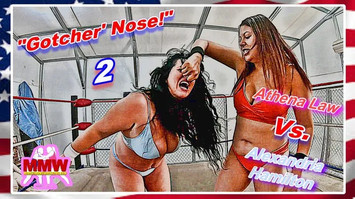 Modest Moms Wrestling - 'Gotcher Nose! 2 WMV