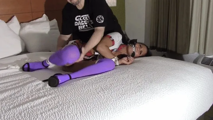 Bound And Gagged Damsels - Jazmine Cruz: Bondage in Schoolgirl Outfit, Part 1, Camera 1