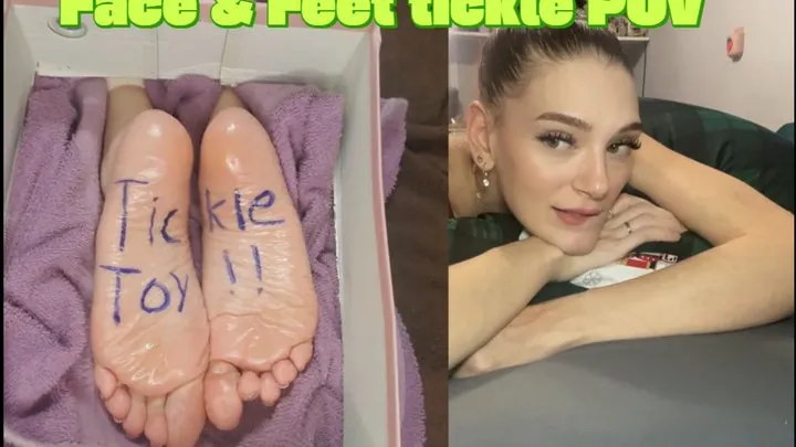 Misbehavedxoxo - Face & feet POV: Watch her facial expressions and listen to her cute laughs as her gorgeous soles are tickled