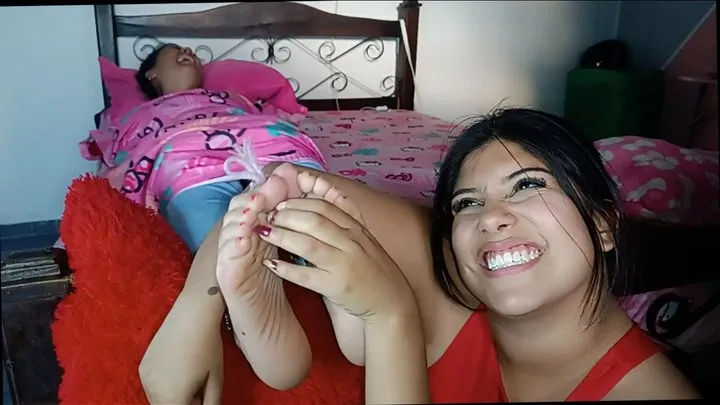 The Most Ticklish - Gensis Diabolical Foot Tickle Revenge on Edi!