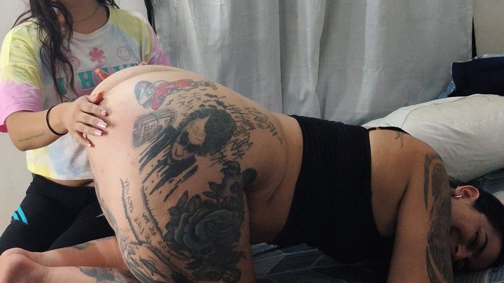 Latinamanyfetish - Spanking this big ass to make it release all my farts