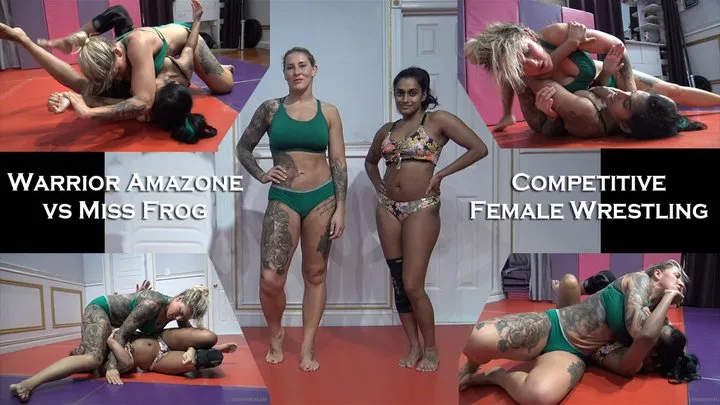 Doom Maidens Wrestling - Warrior Amazone vs Miss Frog: Competitive Female Wrestling (March 2026)