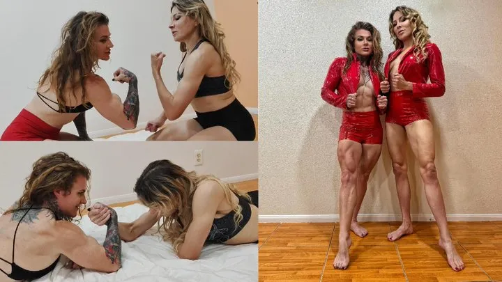 Lee Keyrouz - Armwrestling my MMA Fighting girlfriend