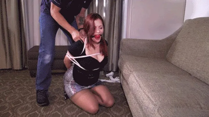 Mouth Stuffed And Tied Up Girls - d2605VIVIAN-Tie me up! I promise my Step-Mom will never know!
