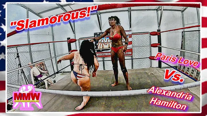 Modest Moms Wrestling - 'Slamorous! WMV
