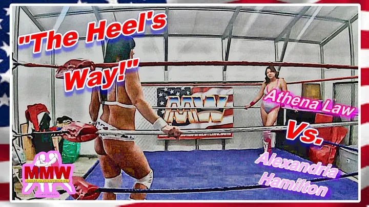 Modest Moms Wrestling - The Heel's 'Way! WMV