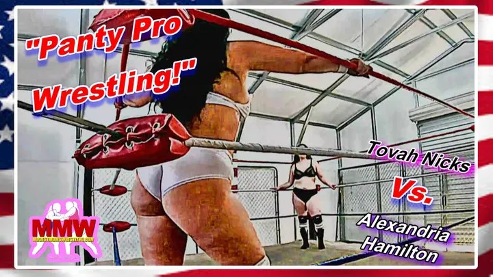 Modest Moms Wrestling - Panty Pro 'Wrestling!