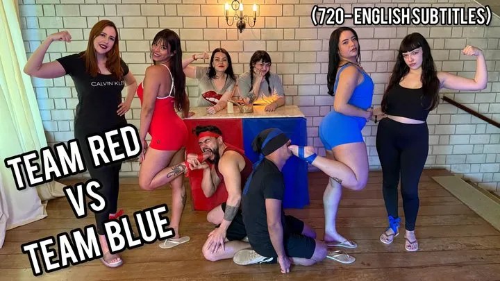 Venus Dee - Ultimate Foot Gagging Tournament With Nara, Bimby, Louise, Venus Dee, Vibora and Thay Flores