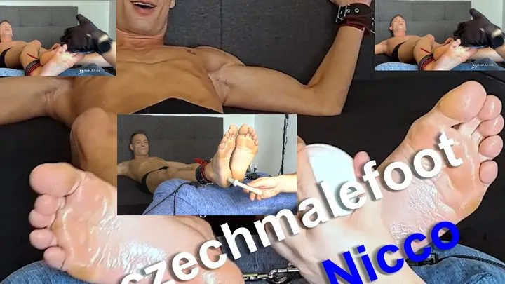 Czechmalefoot Video Store - Ticklish guy Nicco