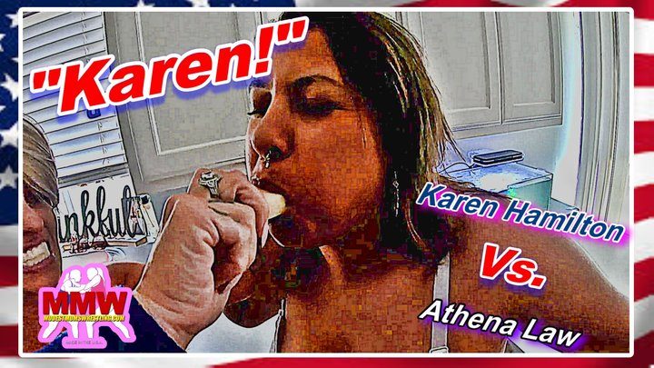 Modest Moms Wrestling - Karen!