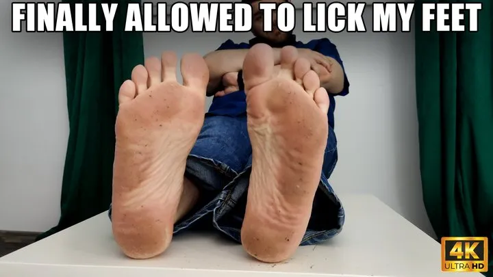 Kingdom Pictures - Finally Allowed To Lick My Feet - 4k UHD 2160p - KingMarti - MOV